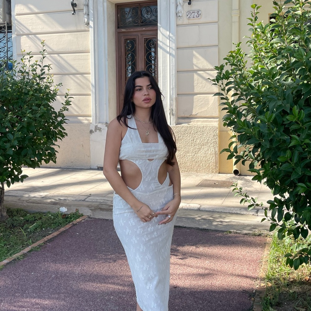 Revolve lace midi dress